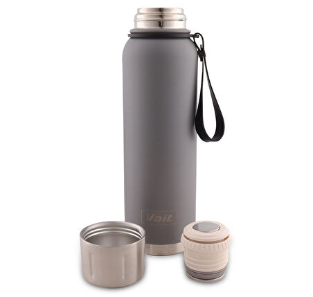 1VTAKTM42100-013 Voit Prıme Thermos 1000Ml Termos Mor