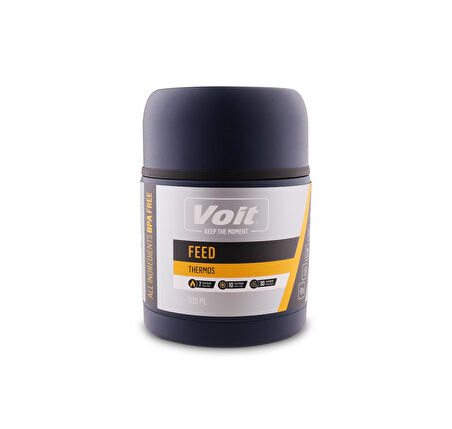 1VTAKTM50060-034 Voit Feed Thermos 600Ml Termos Lacivert