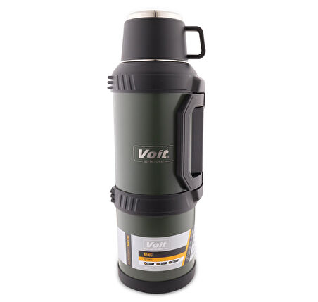 1VTAKTM43400-069 Voit Kıng Thermos 4000Ml Termos Haki