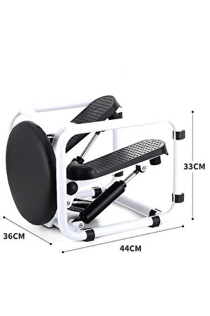 MAXFIT Multi Fonksiyonlu Stepper + Twister - Voit Üretimi - LCD Ekranlı - 2 Yıl Garantili