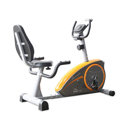 Voit R60 Bronze Collection Yatay Kondisyon Bisikleti | Bluetooth Destekli, 8 Kademe Dirençli, LED Ekranlı, Nabız Ölçerli