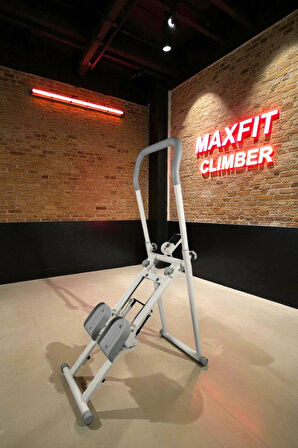 MAXFIT Climber Tırmanma Aleti Eğim Ayarlı Dijital Göstergeli Katlanabilir