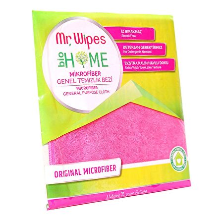 Mr. Wipes Microfiber Genel Temizlik Bezi 1 Ad