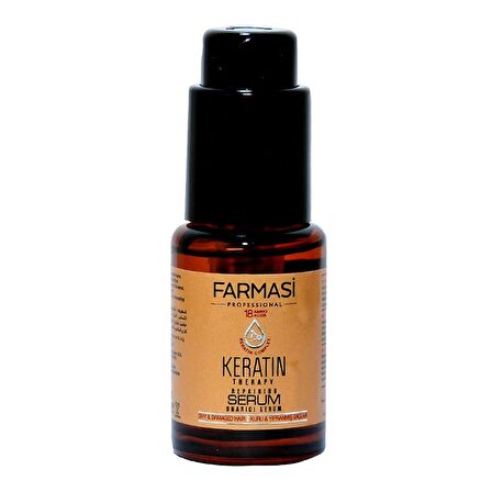 Keratin Terapi Onarıcı Saç Bakım Serumu 30 ML