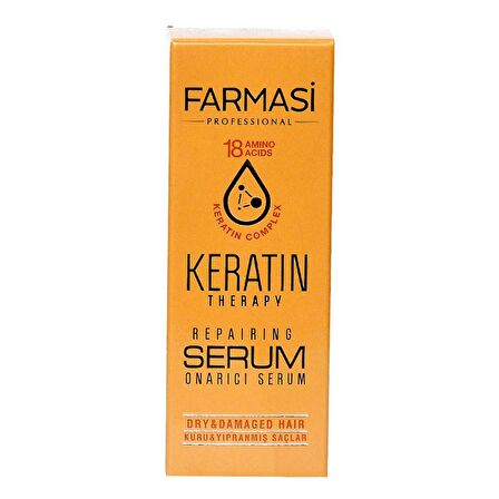 Keratin Terapi Onarıcı Saç Bakım Serumu 30 ML