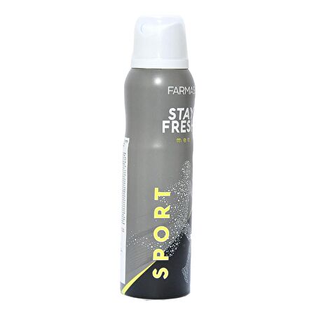 Farmasi Stay Fresh Sport Pudrasız Erkek Sprey Deodorant 150 ml