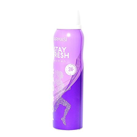 Farmasi Stay Fresh Powder Antiperspirant-Pudralı Ter Önleyici Leke Yapmayan Kadın Sprey Deodorant 150 ml