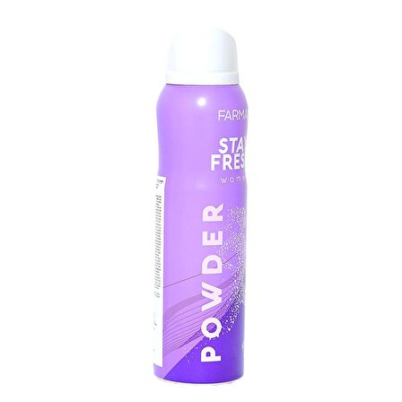 Farmasi Stay Fresh Powder Antiperspirant-Pudralı Ter Önleyici Leke Yapmayan Kadın Sprey Deodorant 150 ml