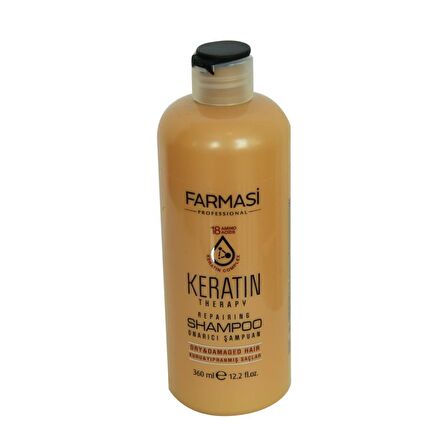 Farmasi Keratin Therapy Şampuanı Kuru Yıpranmış Saçlara 360ML