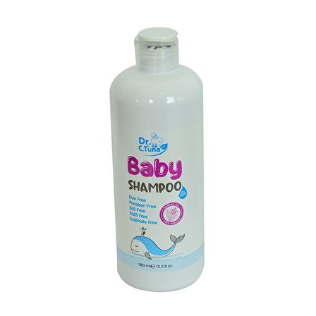 Dr. C. Tuna Baby Shampoo Bebek Şampuanı Papabensiz 360 ML