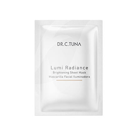 DR.C.TUNA LUMI RADIANCE CİLT TONU EŞİTLEYİCİ & AYDINLATICI KAĞIT MASKE