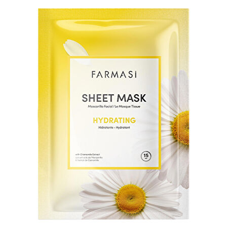 FARMASİ HYDRATING PAPATYALI KAĞIT MASKE