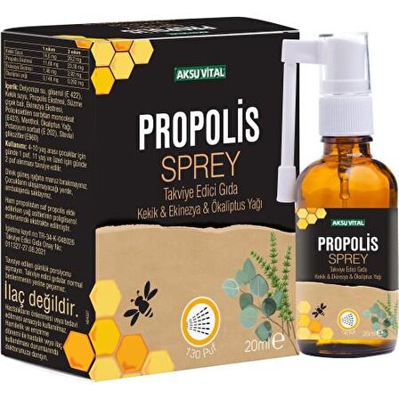 Aksu Vital Shiffa Home Propolis Sprey 20 ml