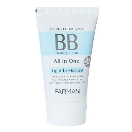 BB Yüz Kremi Açıktan Ortaya 50 ML