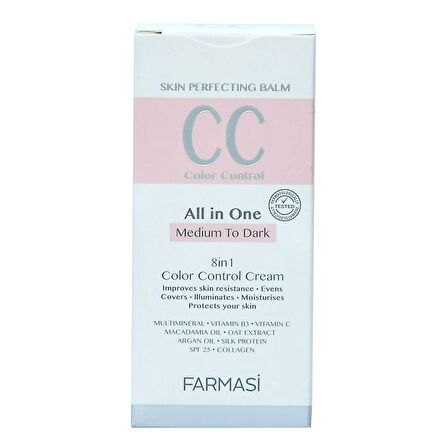 CC Yüz Kremi Ortadan Koyuya 50 ML