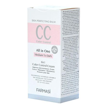 CC Yüz Kremi Ortadan Koyuya 50 ML