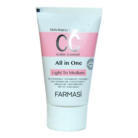 CC Yüz Kremi Açıktan Ortaya 50 ML