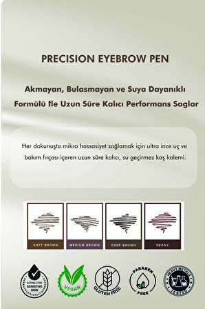 Farmasi Precısıon Kaş Kalemi 4 ml Deep Brown