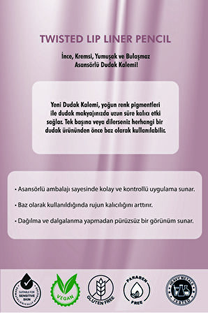 Farmasi Dudak Kalemi 03 Dırty Rose Yeni Nesil Ürün