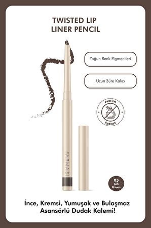 Farmasi Dudak Kalemi 05 Ash Brown Yeni Nesil Ürün