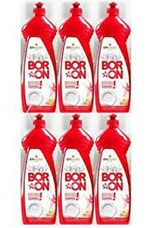 Boron 6x650 ml Elde Yıkama Deterjanı