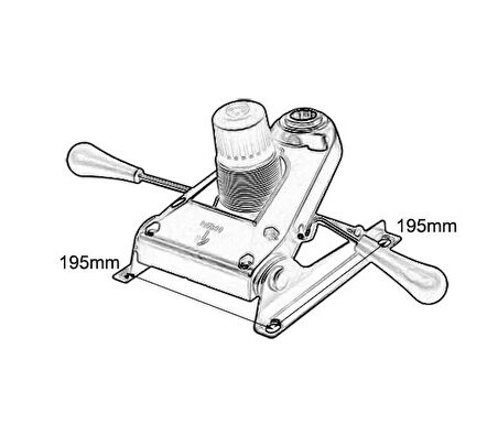 Türksit Ofis Koltuğu Yedek Parça Yarasa Senkron Mekanizma