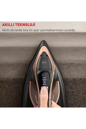 Tefal 3200 W Güçlü Akıllı Ultimate Power Otomatik Kumaş Isı Ayarlı 300 Gram Şok Buharlı