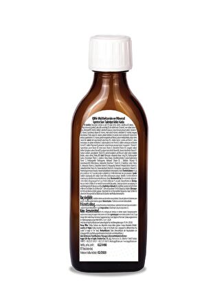 Qlife Multivitamin + Mineral Kids Şurup 150 cc