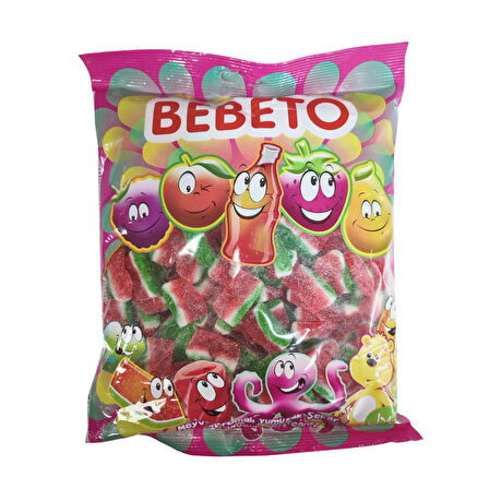 BEBETO KARPUZ TOZ ŞEKERLİ (1000GR)