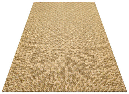 Eko Brooklyn Hasır Görünümlü Kaymaz Renkli Dokuma Modern Kilim BRK03