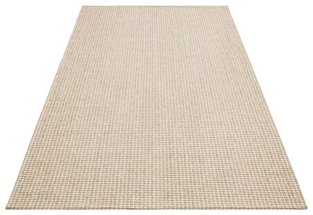 Eko Brooklyn Hasır Görünümlü Kaymaz Dokuma Modern Kilim BRK01 Gri