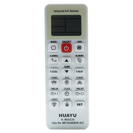 MITSUBISHI Universal Akıllı Klima Kumandası K-MS636