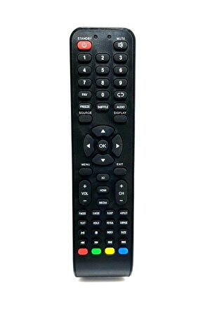 Sunny 3D-LCD-Media Tuşlu LCD-LED Tv Kumandası