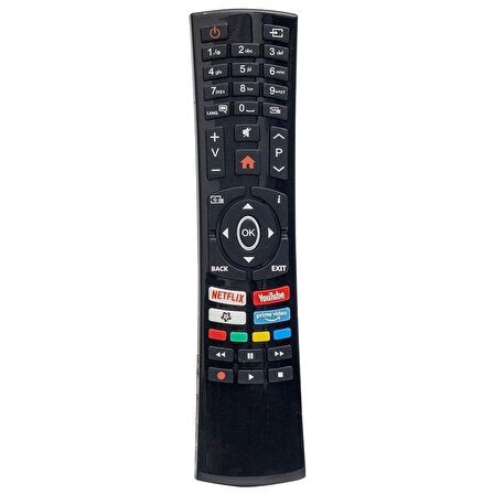 Vestel Netflix-Youtube-Prime Video Tuşlu Led Tv Kumanda RC4390P-30101765