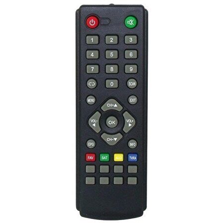 ROSE DR-5040 Mini Scart Uydu Kumandası - Kargo Ücretsiz