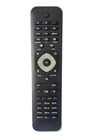 PHILIPS 42PFL5008K/12 Smart LED TV Uyumlu Kumanda RM-L1128