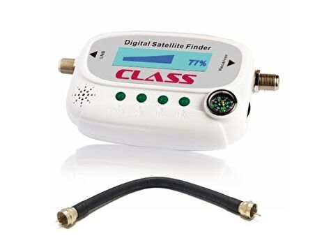 CLASS ACR120 Satfinder LCD Ekran Pusulalı Dijital Uydu Bulucu