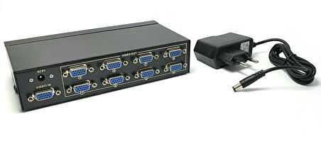 CLASS 8port 1x8 VGA Splitter VGA Dağıtıcı