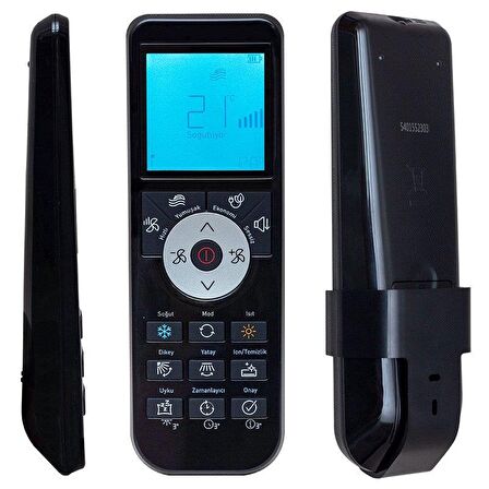 Arçelik XHY-W6009-1 Klima Kumandası Siyah