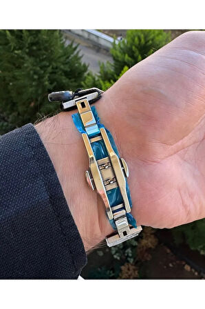 Aylı Günlü Rolex Modeli Erkek Saati 43mm