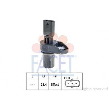 Bmw Eksantrık Sensoru Bmw N47 N57 E81 E82 E87 E88 E90 E92 E93 F30 F80 E60 F10 F07 F11 F01 F02 F03 F04  X - Facet 9.0757