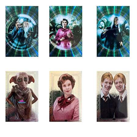 Panini Harry Potter Oyun Kartları Magical Inspiration Trading Card 12 Paket (72 Kart)
