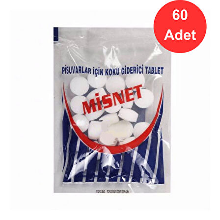 Misnet Pisuvar Tableti 100 Gr. x 60 Adet