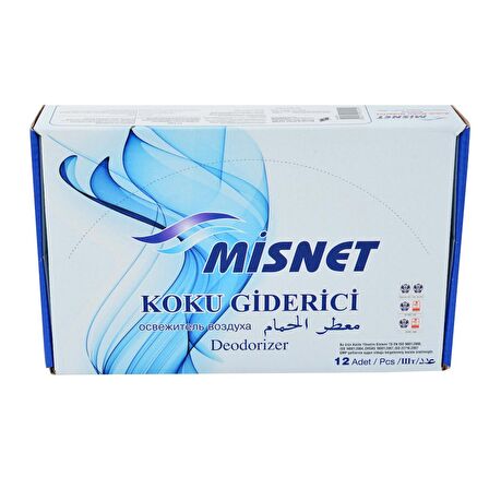 Misnet Askılı Wc Koku Giderici Blok 12 x 60 Gr.