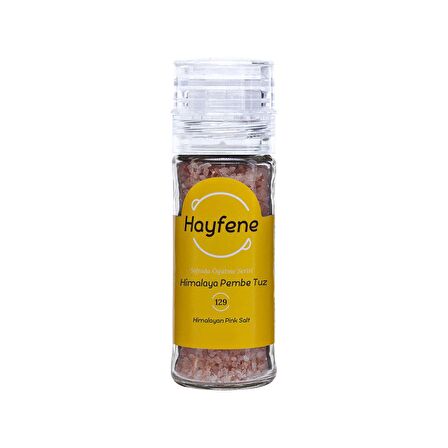 Pembe Himalaya Tuzu Değirmenli (110 gr) - Hayfene