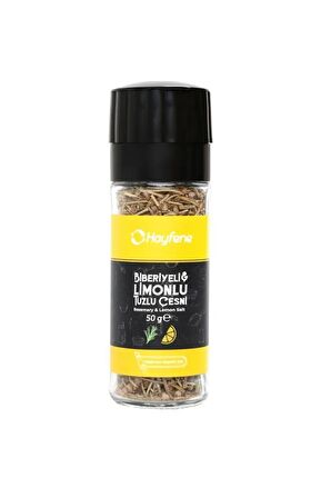 Biberiyeli Limonlu Tuzlu Çeşni 50 gr (DEĞİRMEN KAPAKLI)