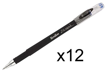 Scrikss Speed Gel Tükenmez Kalem 0.5 MAVİ 12 Lİ