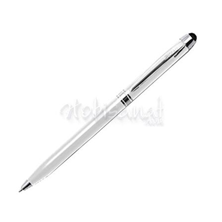 Scrikss Touch Pen Tükenmez Kalem Beyaz