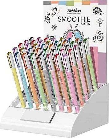 Scrikss Roller Kalem Smoothie Jel 40 Lı Stand