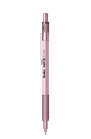 Scrikss Matri-X Versatil 0.7 mm Açık Pembe Şeffaf Ambalaj